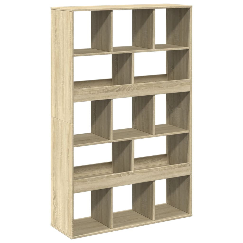 Bokhylle sonoma eik 100x33x156,5 cm konstruert tre