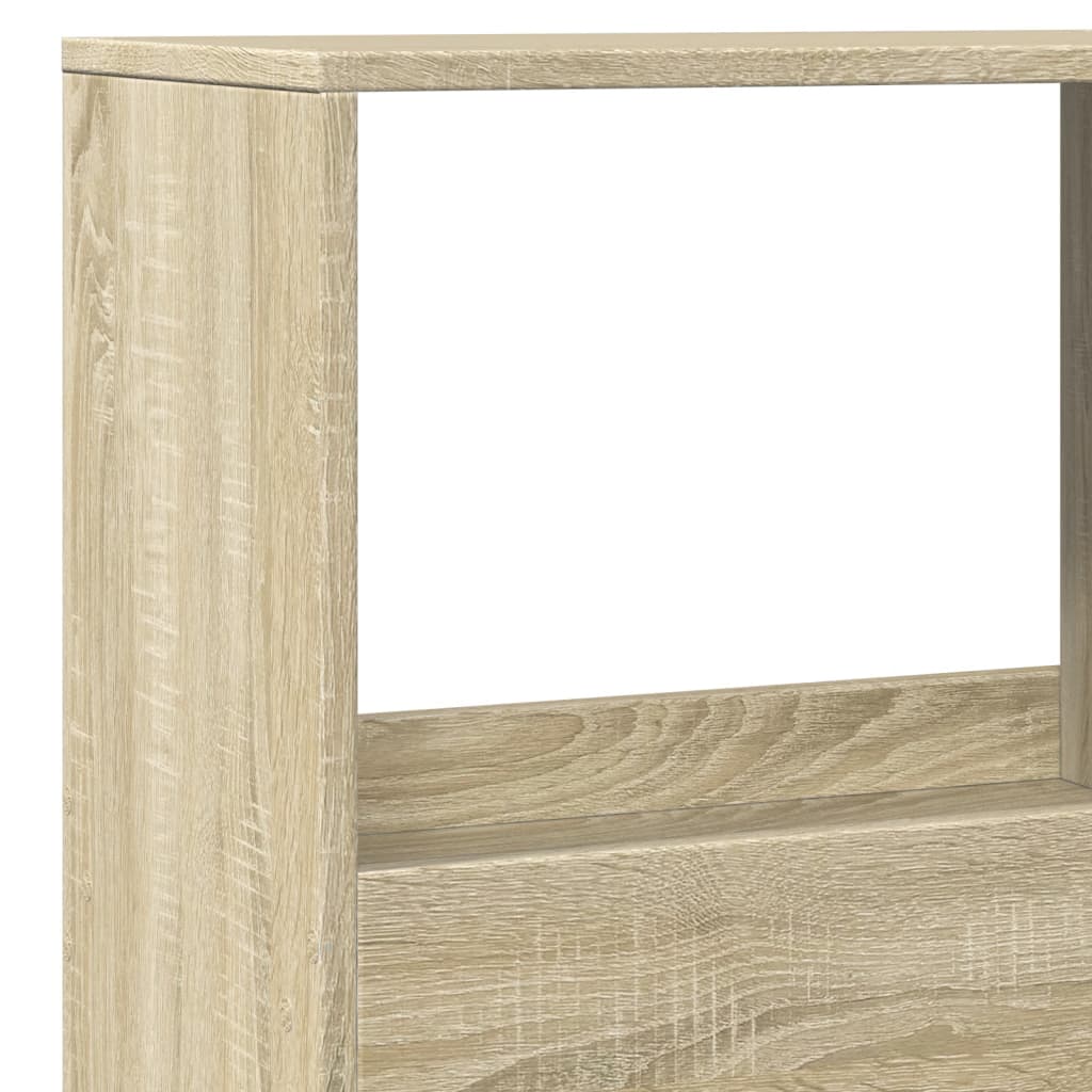 Bokhylle sonoma eik 100x33x155,5 cm konstruert tre
