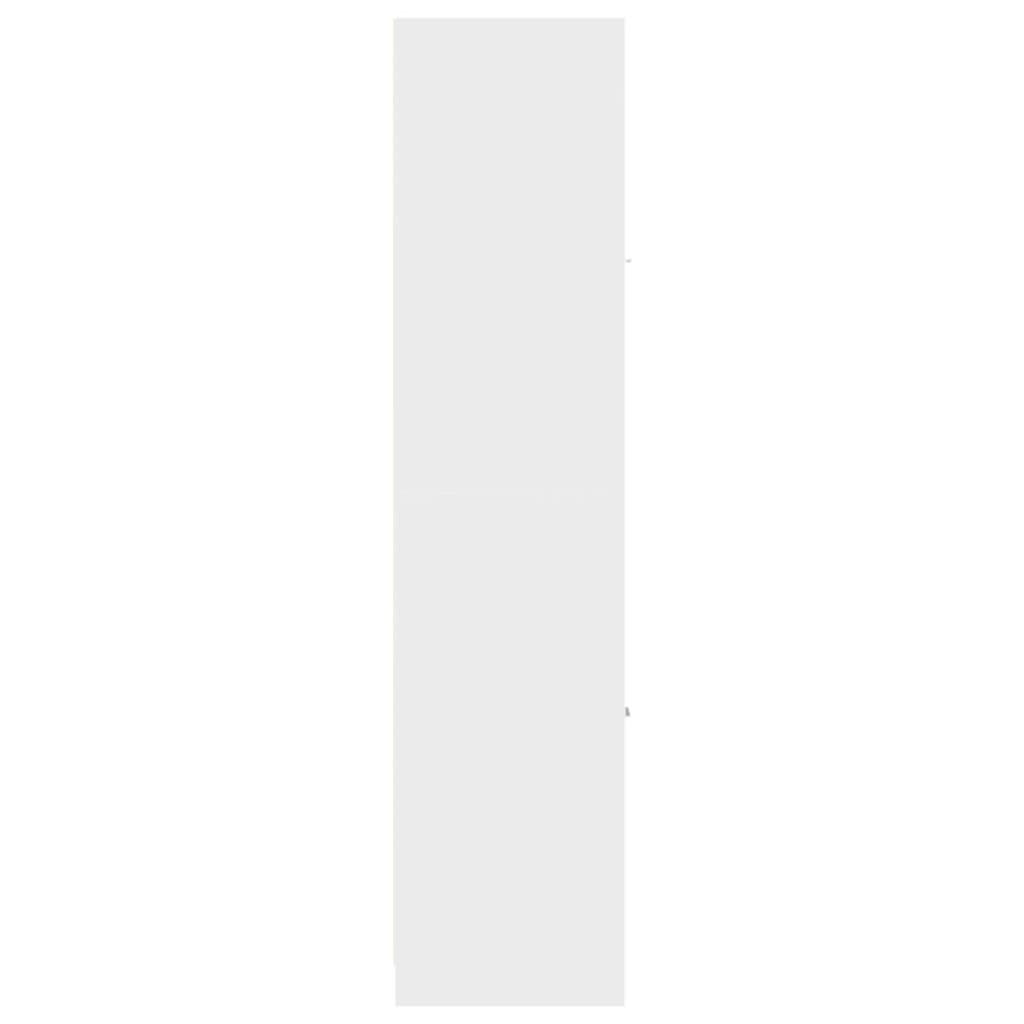 Apotekskap hvit 30x41x174,5 cm konstruert tre