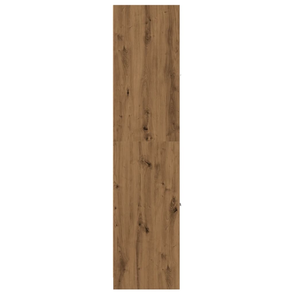 Apotekskap artisan eik 30x41x174,5 cm konstruert tre