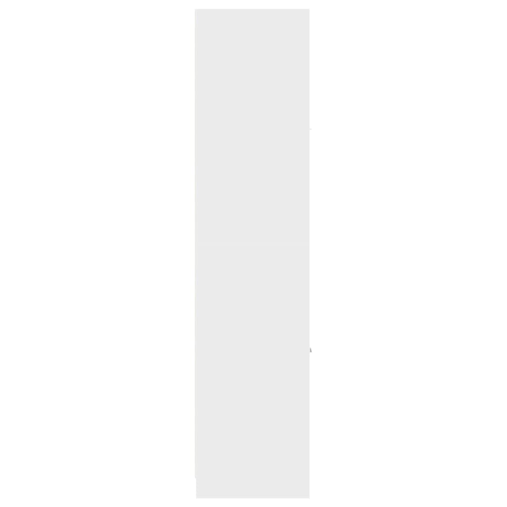 Apotekskap hvit 40x41x174,5 cm konstruert tre