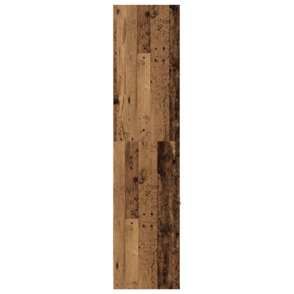 Apotekskap gammelt tre 40x41x174,5 cm konstruert tre