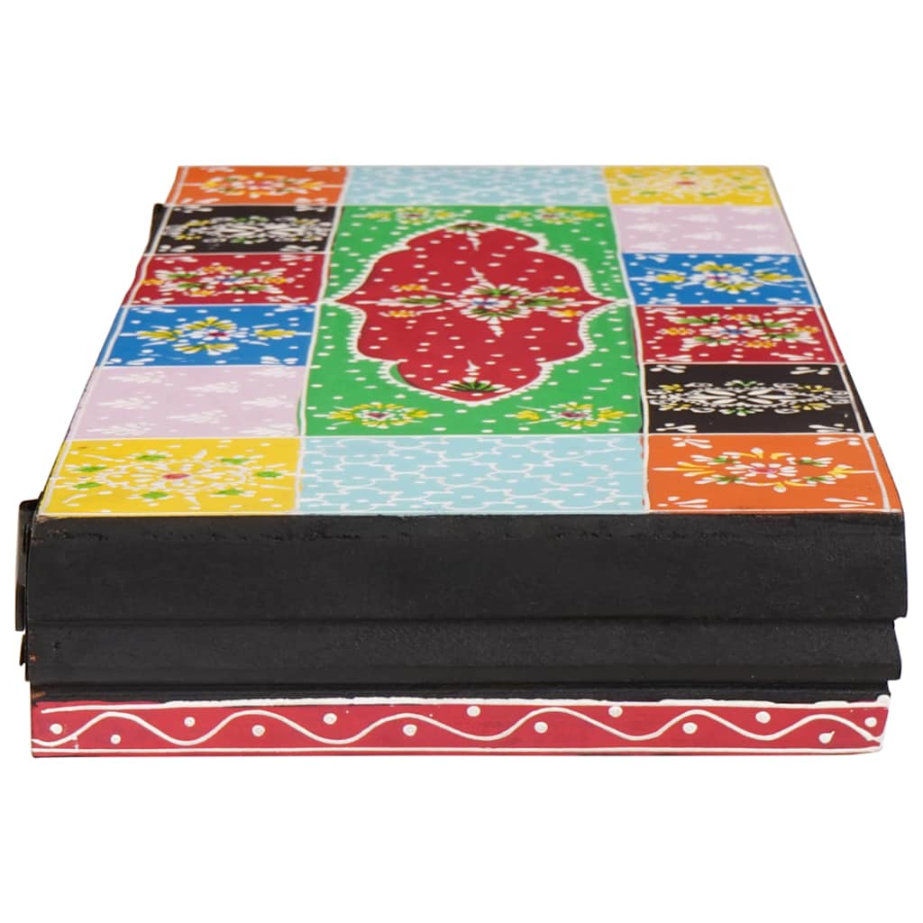 3-delt Vegghylle Sett 100x20x6 cm Solid Tre Mango