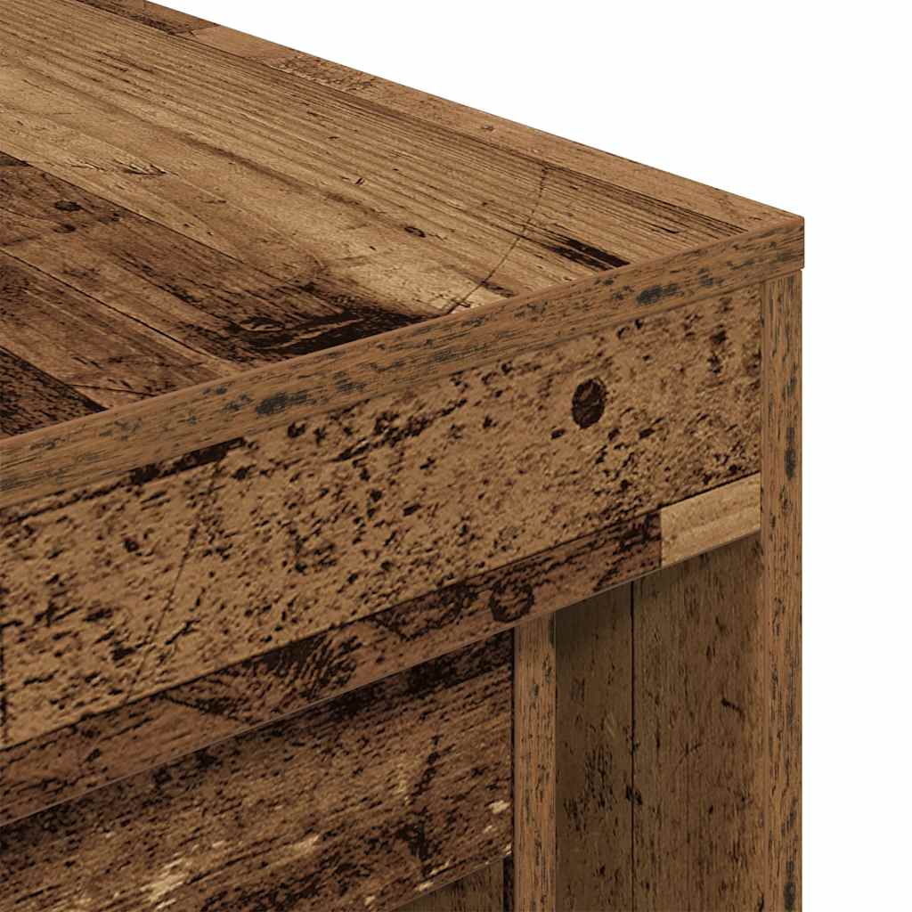 Stablebord 3 stk gammelt tre konstruert tre