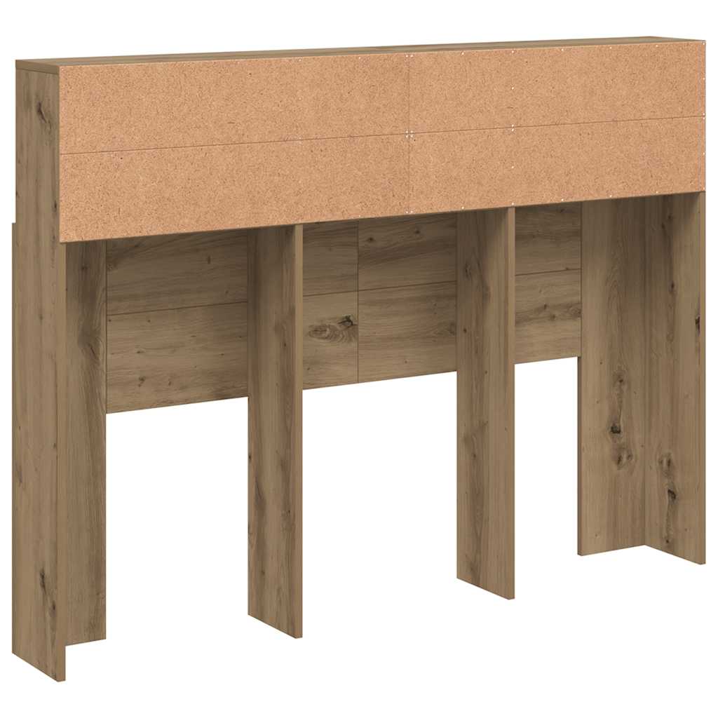 Sengegavlskap artisan eik 140x19x103,5 cm