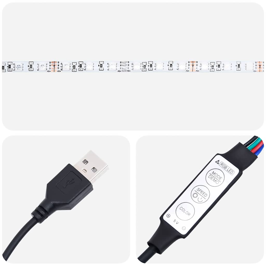 Sengegavl med LED artisan eik 220x18,5x103,5 cm konstruert tre