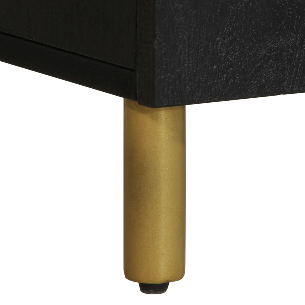 Materialer: konstruert tre, heltre mango, messing