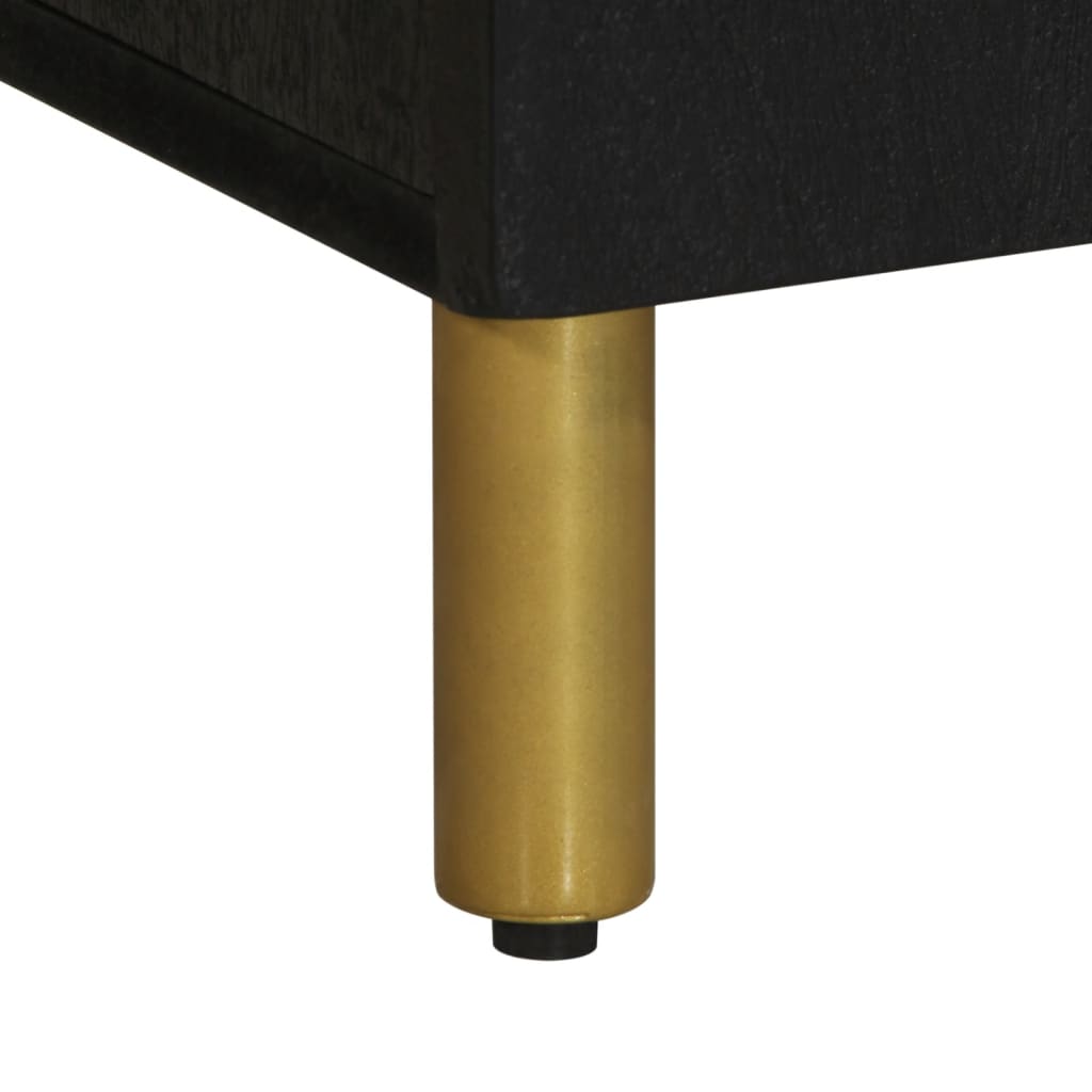 Materialer: konstruert tre, heltre mango, messing