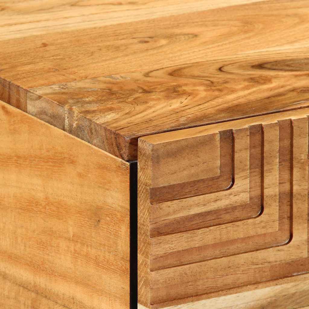 Kaffebord 100x54x40 cm Massivt Akasietre