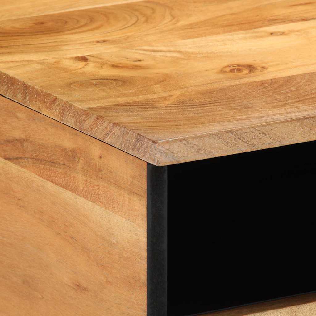 Kaffebord 80x54x40 cm Massivt Akasietre