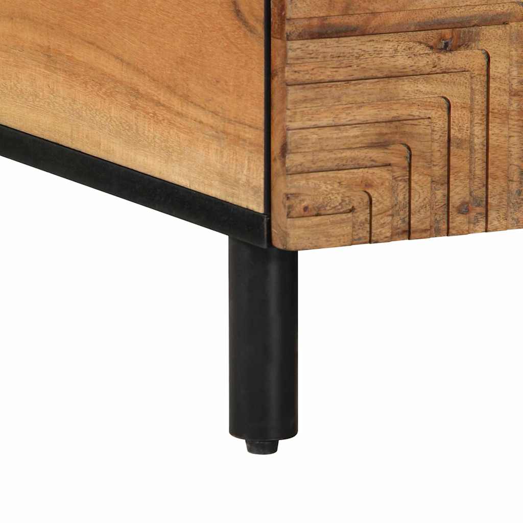 Kaffebord 80x54x40 cm Massivt Akasietre