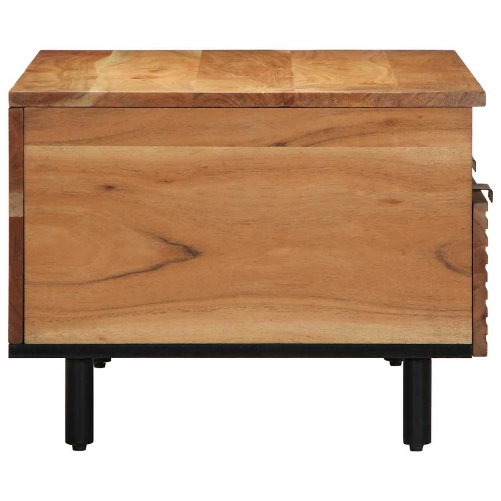 Kaffebord 80x54x40 cm Massivt Akasietre