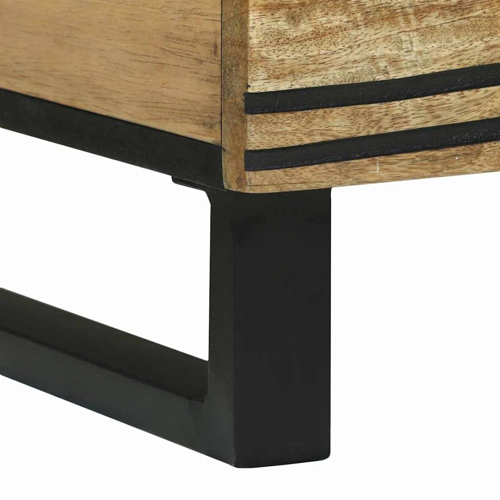 Kaffebord - 80 x 50 x 40 cm, solid mangotre