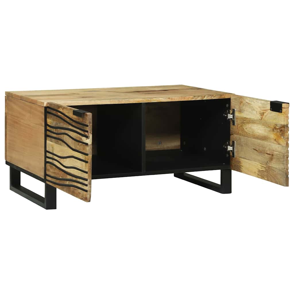 Kaffebord - 80 x 50 x 40 cm, solid mangotre