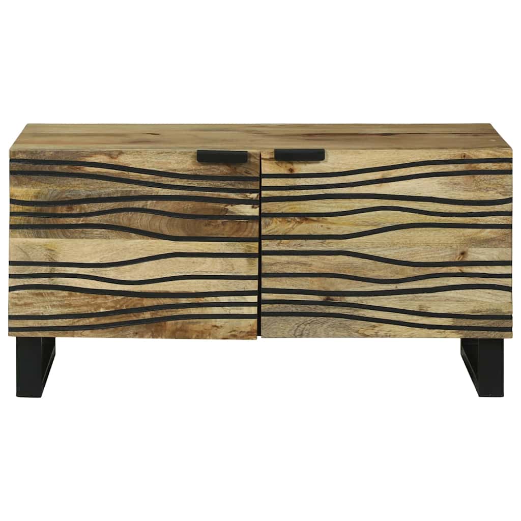 Kaffebord - 80 x 50 x 40 cm, solid mangotre