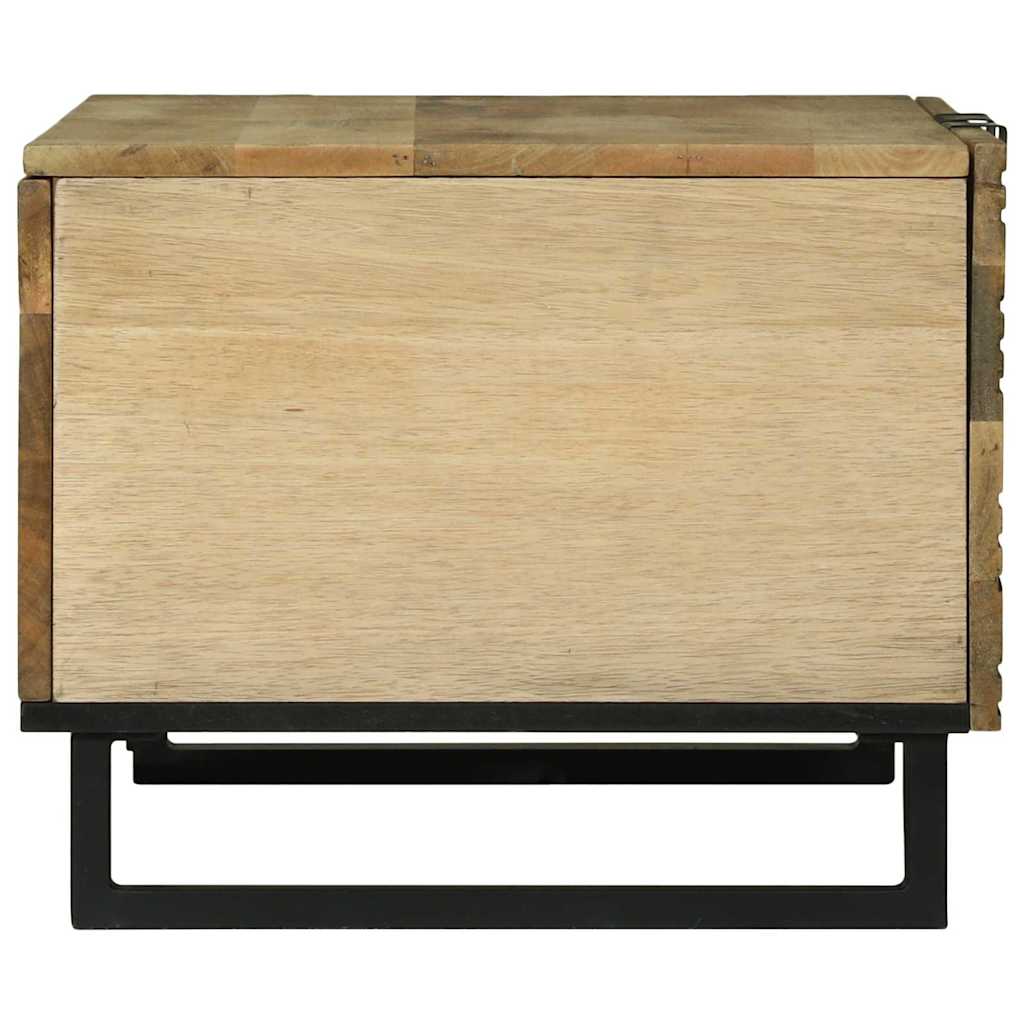 Kaffebord - 80 x 50 x 40 cm, solid mangotre