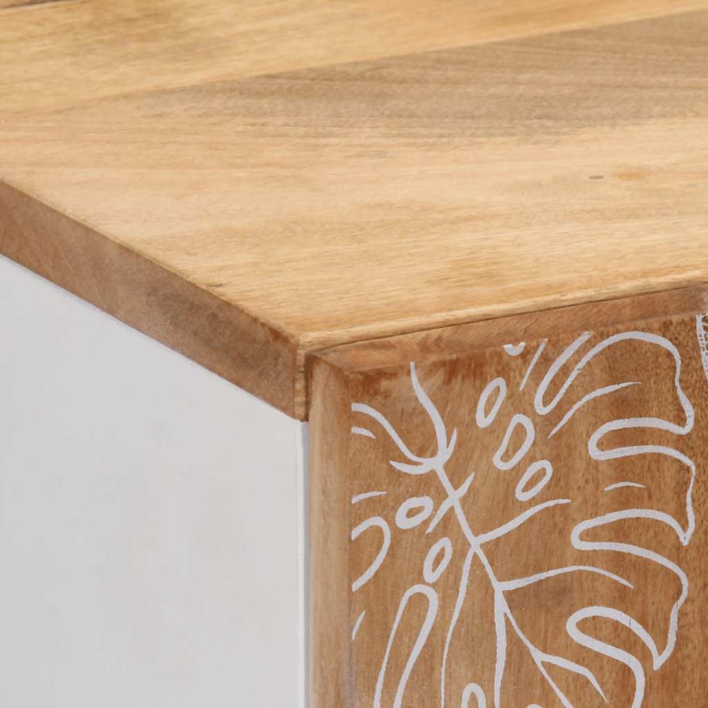 Highboard 60x33,5x100 cm heltre mango