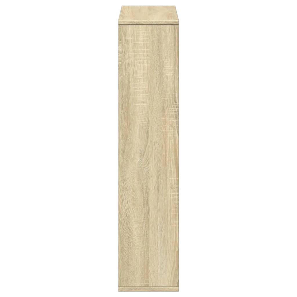 Bokhylle sonoma eik 63x20x90 cm konstruert tre