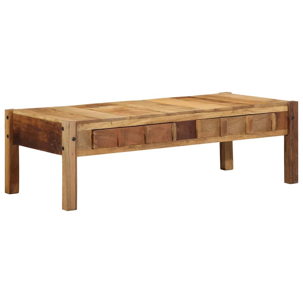 Kaffebord 110x55x35 cm Solid gjenvunnet tre