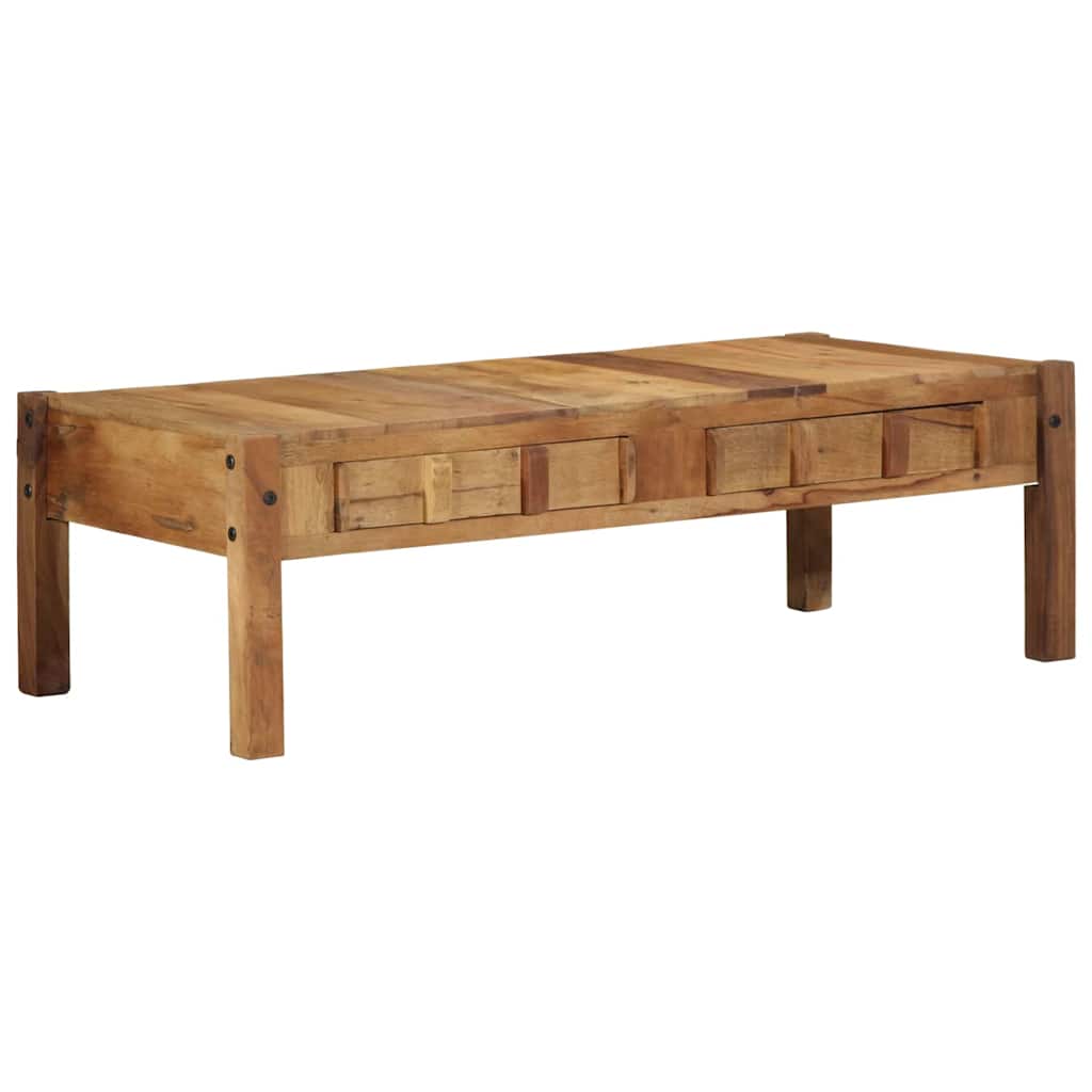 Kaffebord 110x55x35 cm Solid gjenvunnet tre
