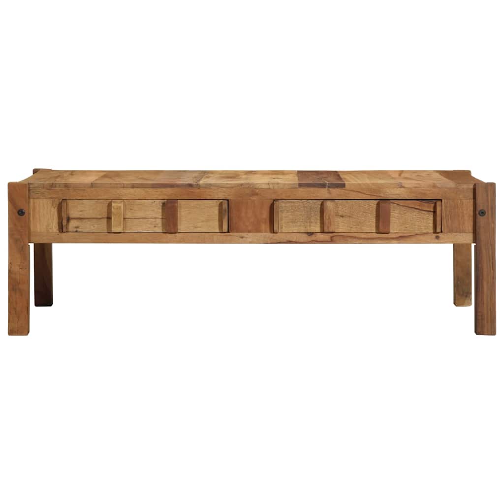Kaffebord 110x55x35 cm Solid gjenvunnet tre