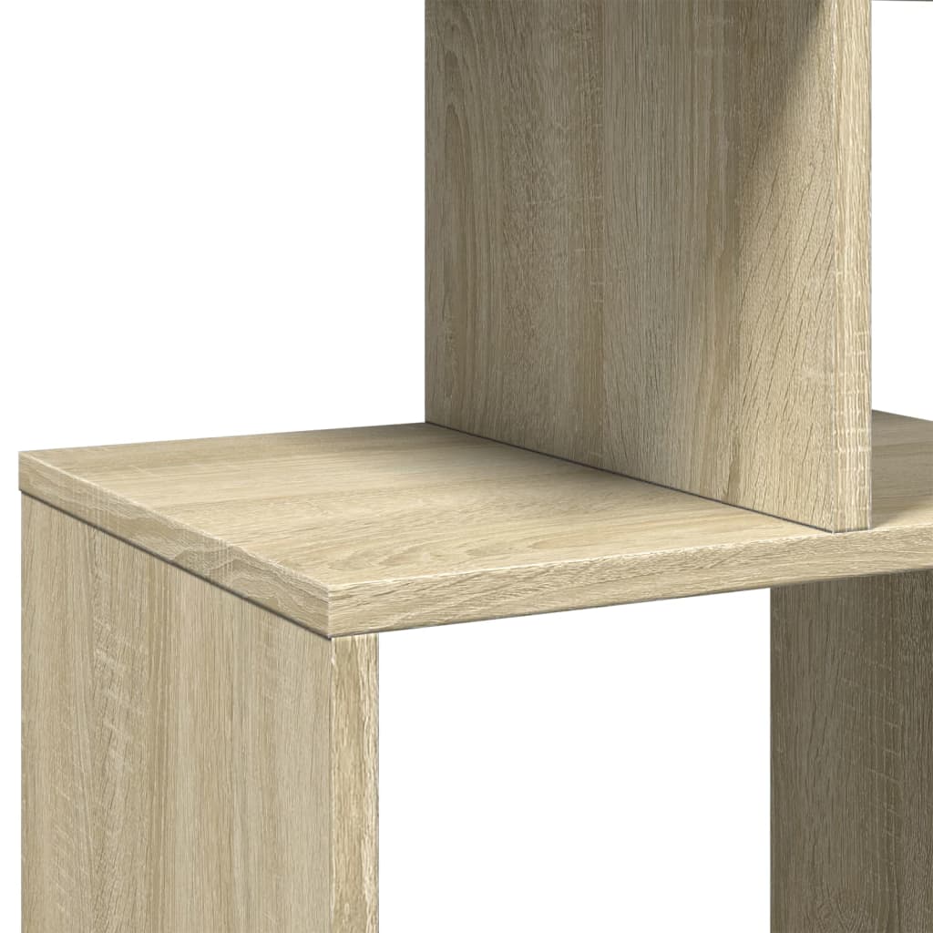 Bokhylle sonoma eik 92x29x188 cm konstruert tre