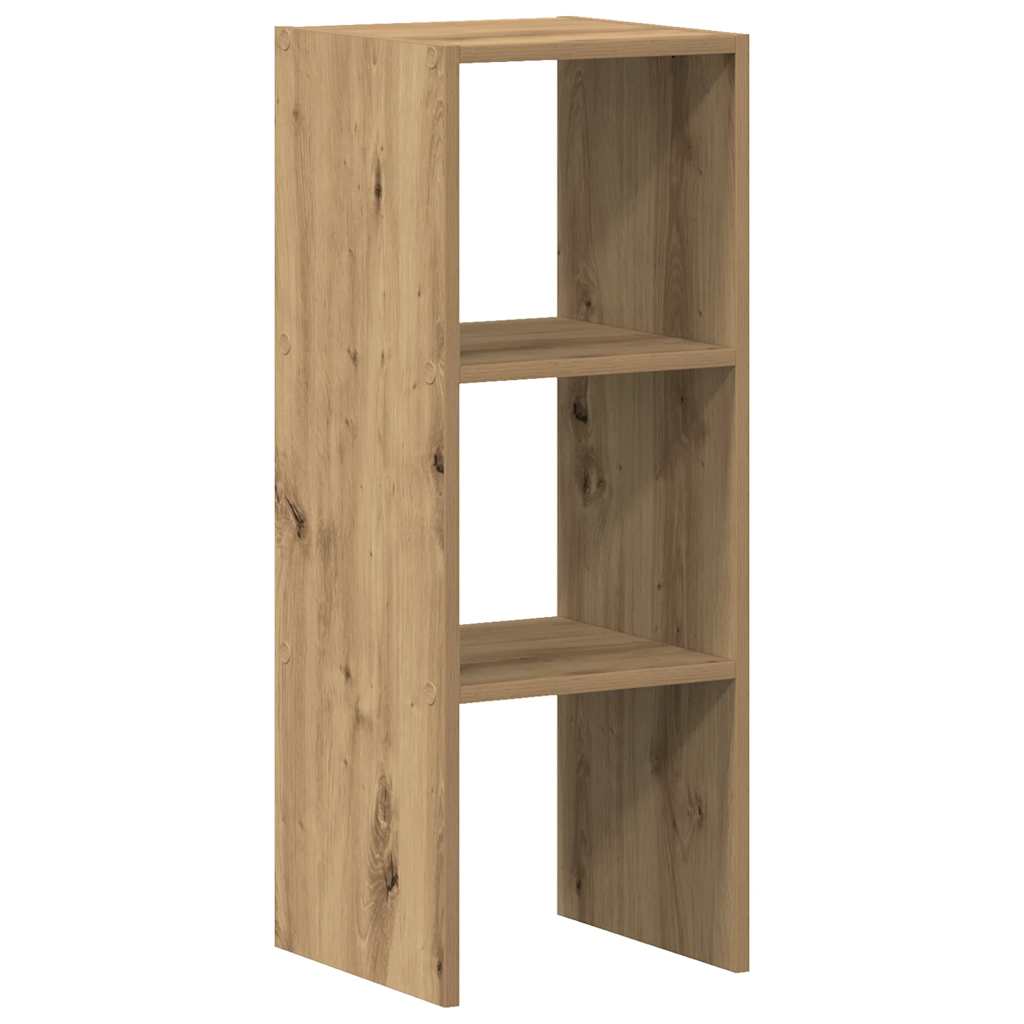 Bokhylle stablebar artisan eik 30x30x80 cm konstruert tre