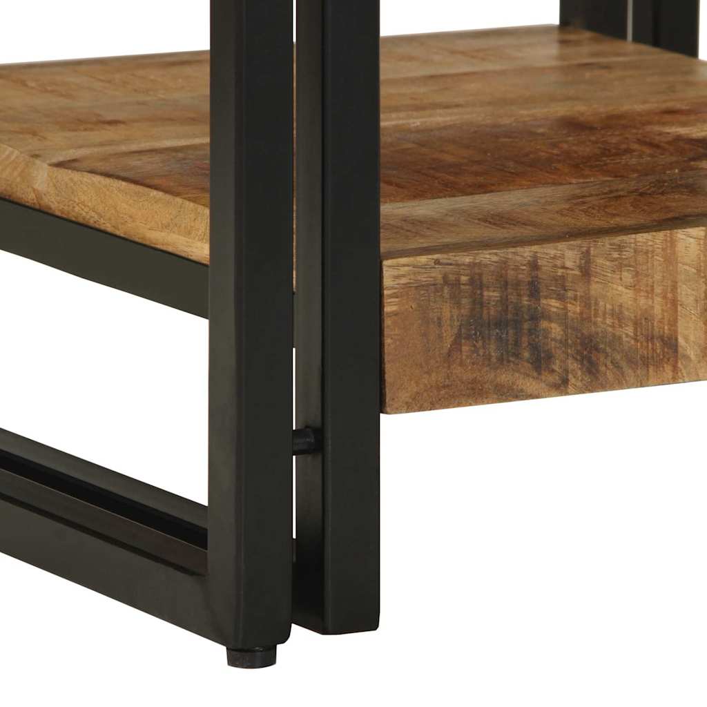 Kaffebord 40x50x38 cm Solid Grovt Tre Mango