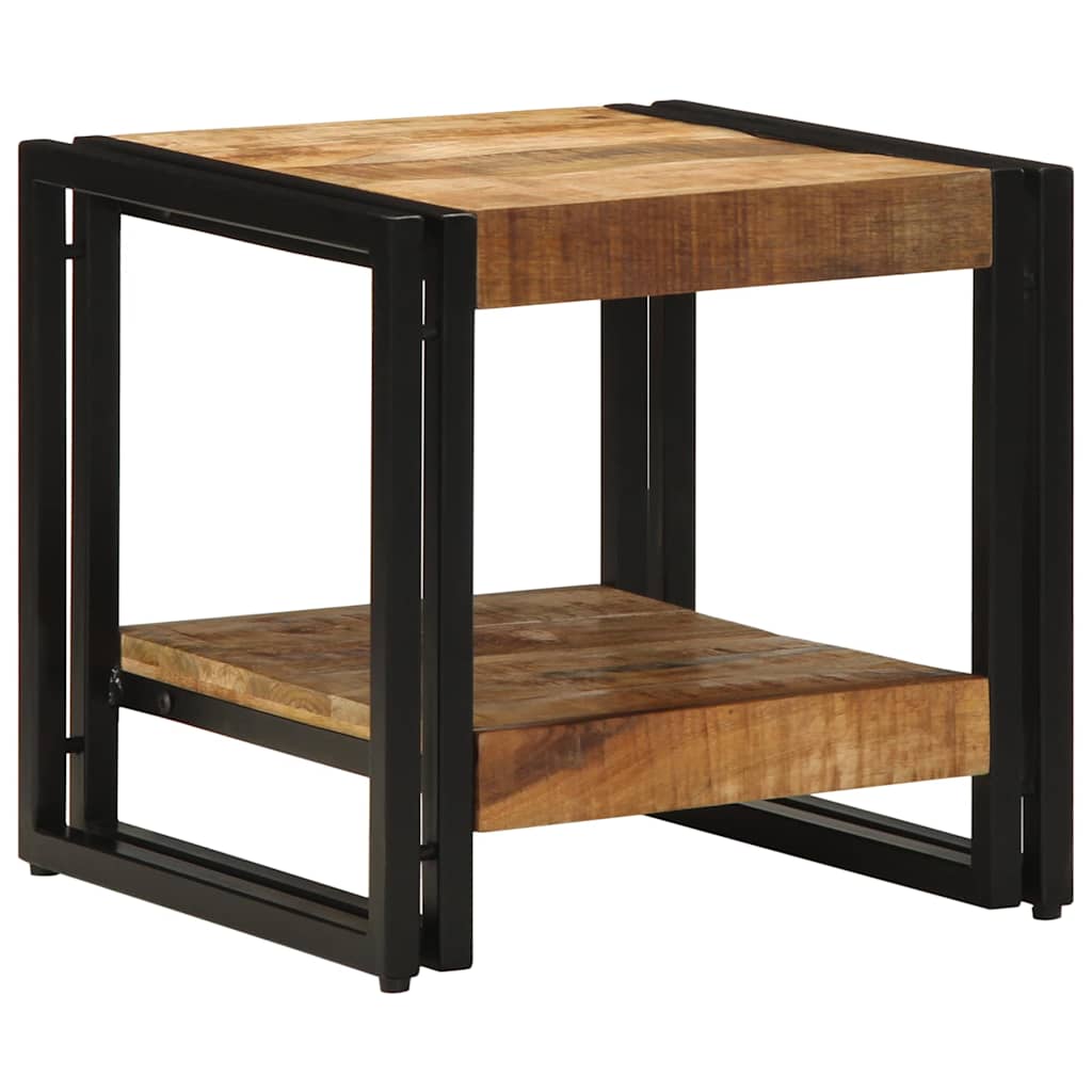 Kaffebord 40x50x38 cm Solid Grovt Tre Mango