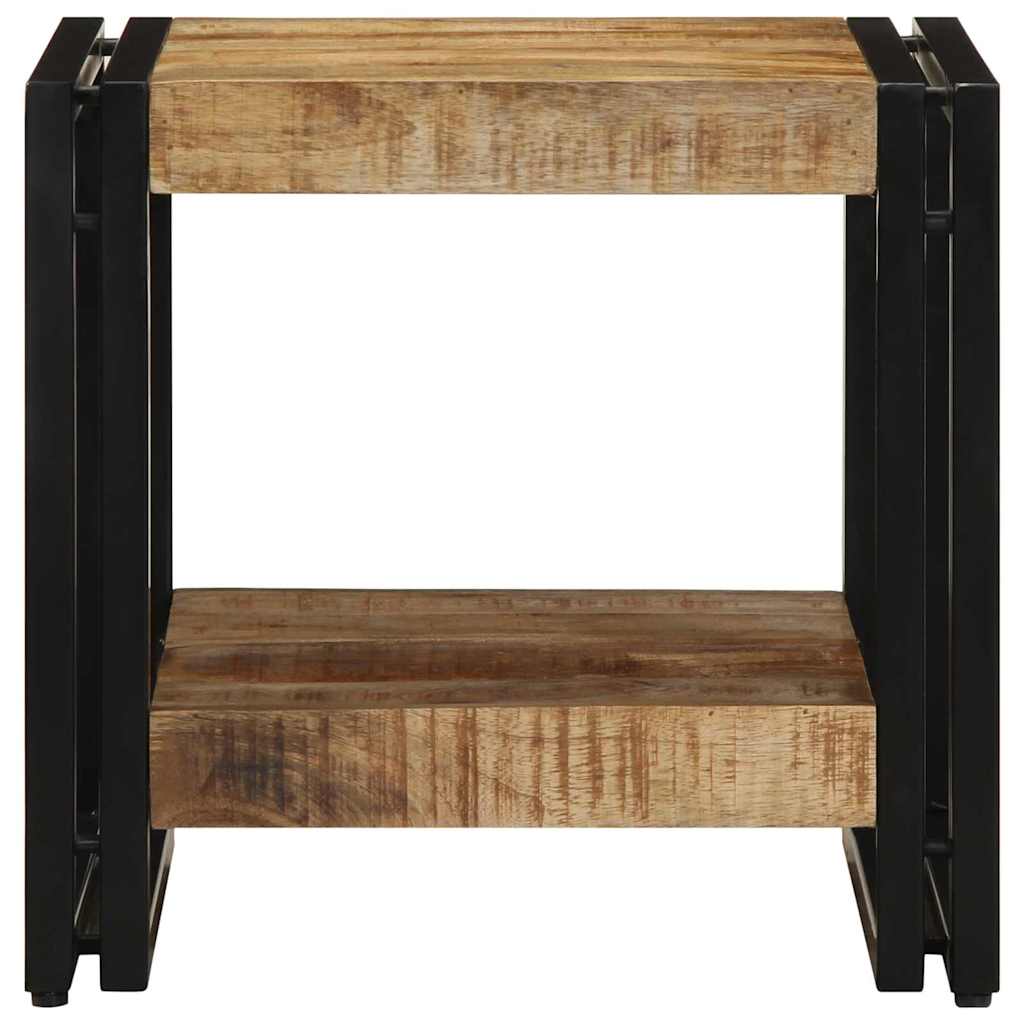 Kaffebord 40x50x38 cm Solid Grovt Tre Mango