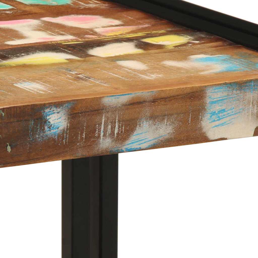 Kaffe Bord Flerfarget 40x50x38 cm Massivt Gjenvunnet Tre