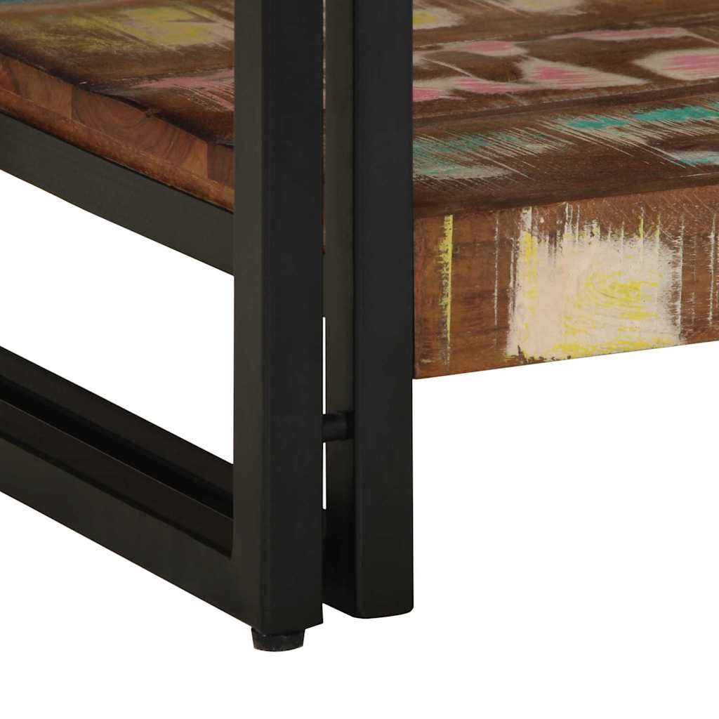 Kaffe Bord Flerfarget 40x50x38 cm Massivt Gjenvunnet Tre