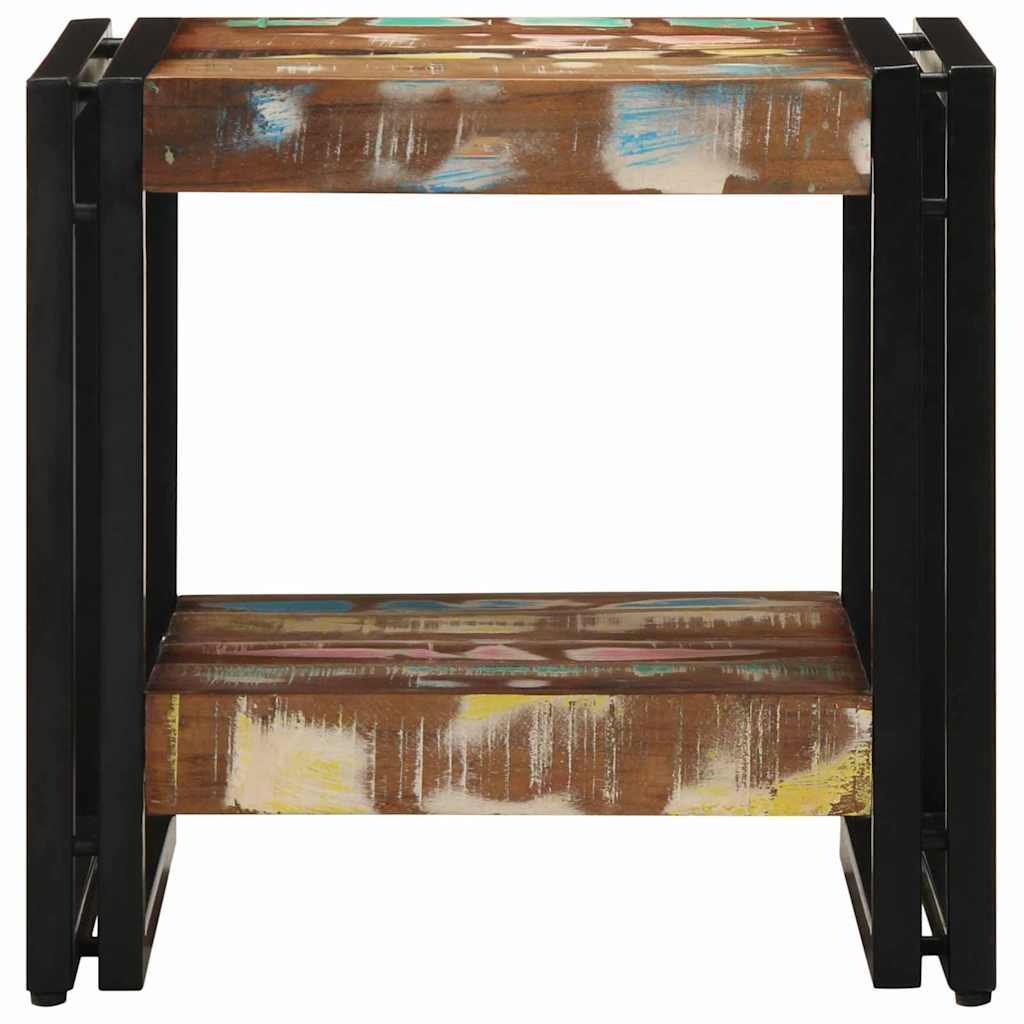 Kaffe Bord Flerfarget 40x50x38 cm Massivt Gjenvunnet Tre
