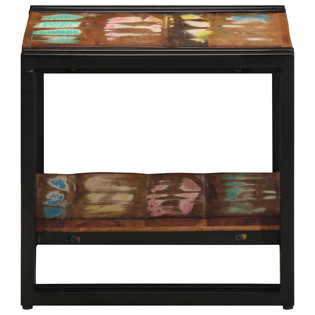 Kaffe Bord Flerfarget 40x50x38 cm Massivt Gjenvunnet Tre
