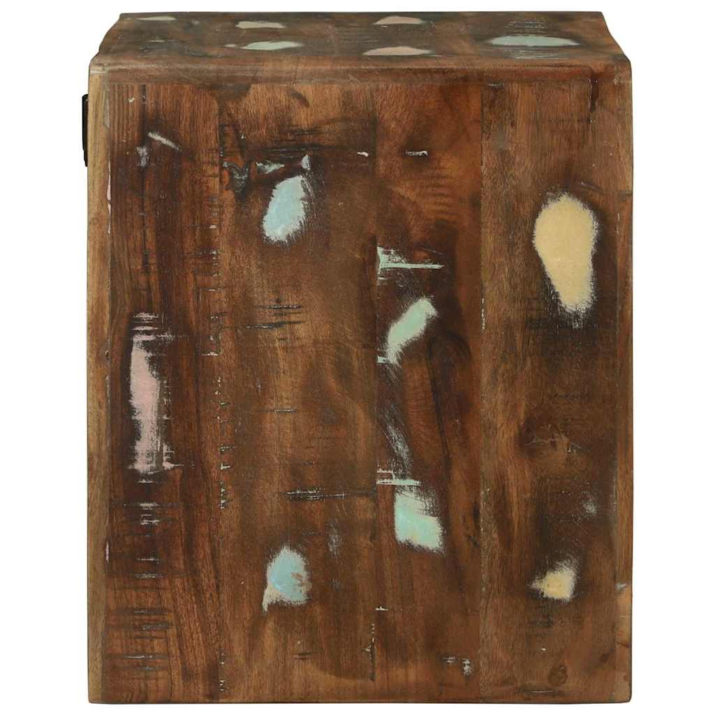 TV enhet 2 pcs Flerfarget 36 x 30 x 36 cm gjenvunnet heltre