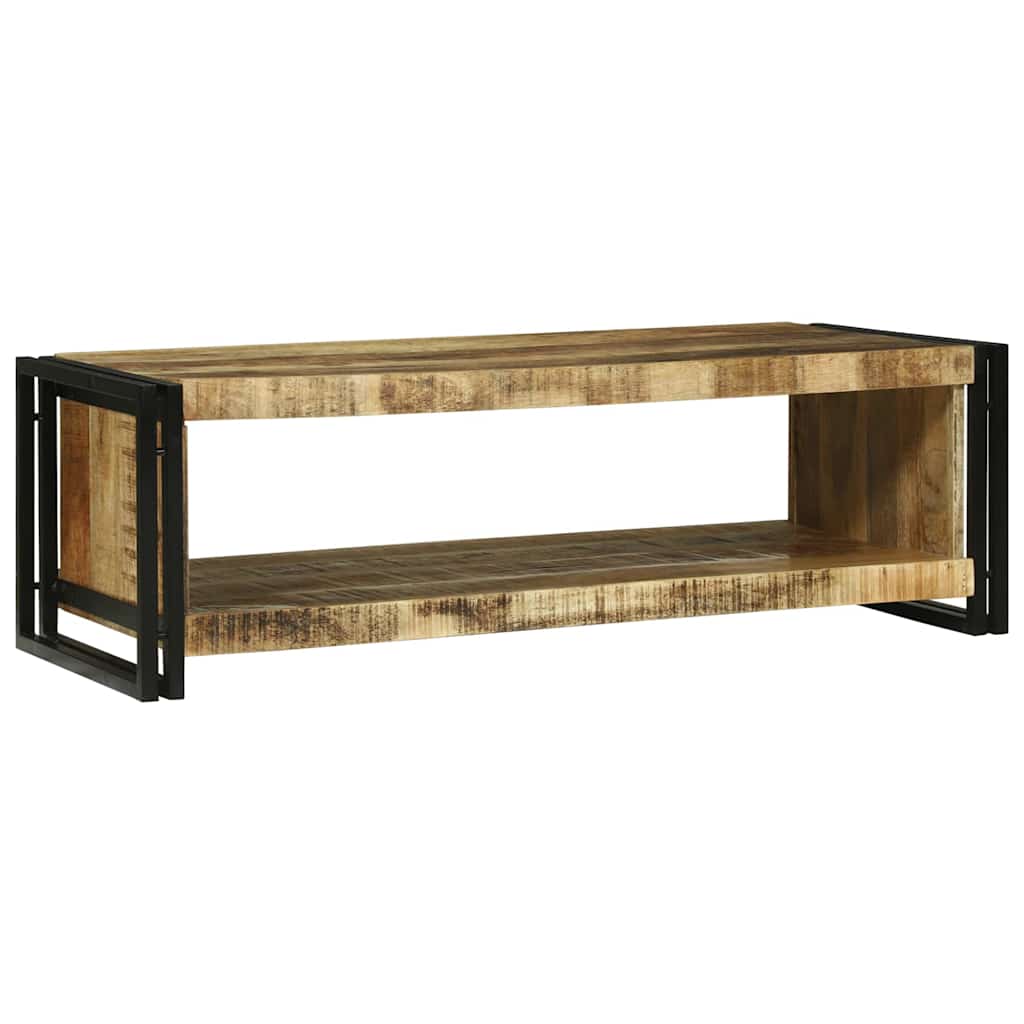 Kaffebord Brun 120 x 50 x 38 cm Heltre grovt mangotre