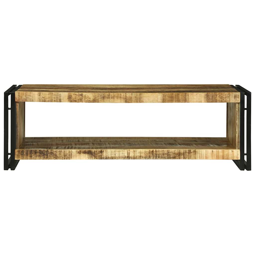Kaffebord Brun 120 x 50 x 38 cm Heltre grovt mangotre