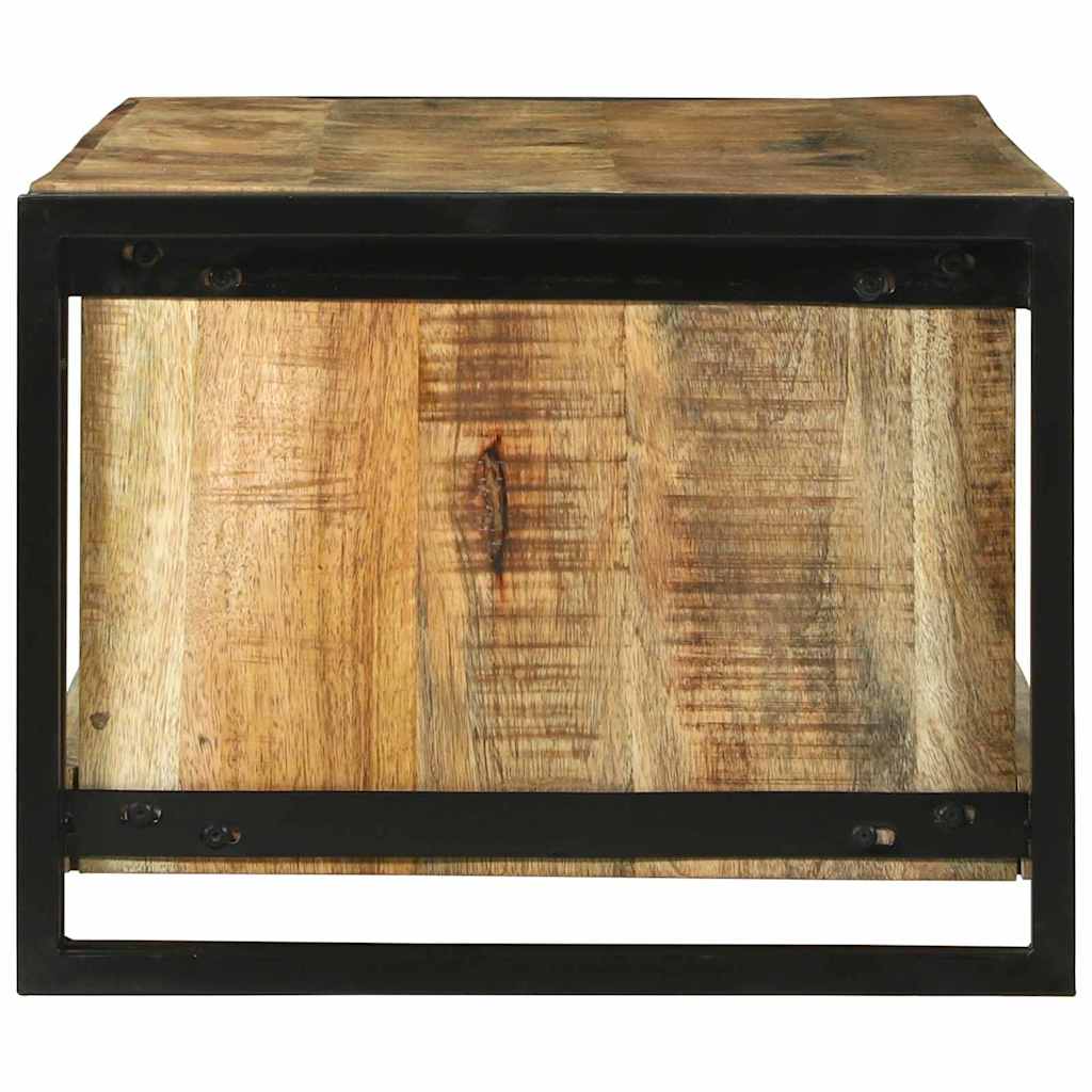 Kaffebord Brun 120 x 50 x 38 cm Heltre grovt mangotre