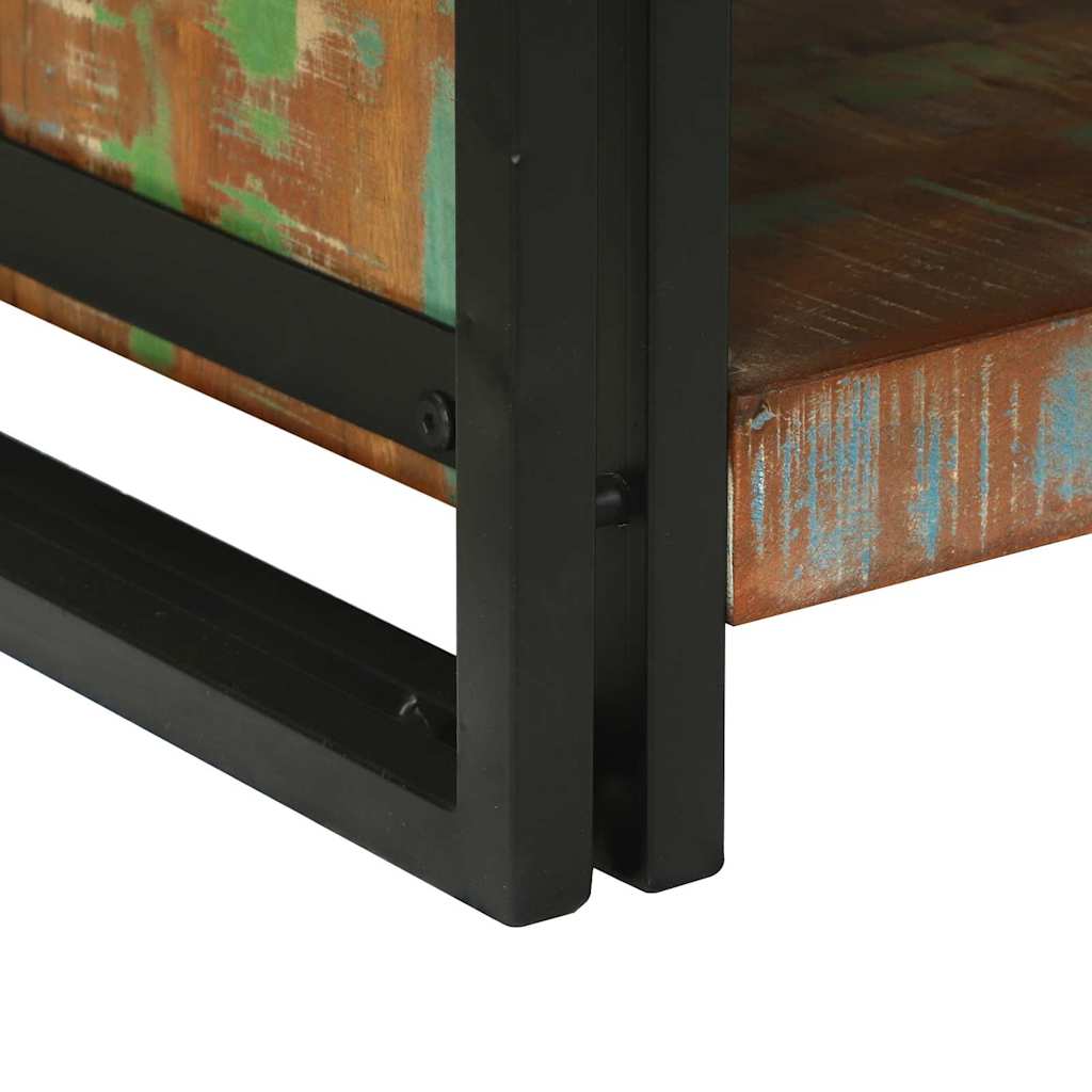 Kaffebord Brun 120 x 50 x 38 cm gjenvunnet heltre