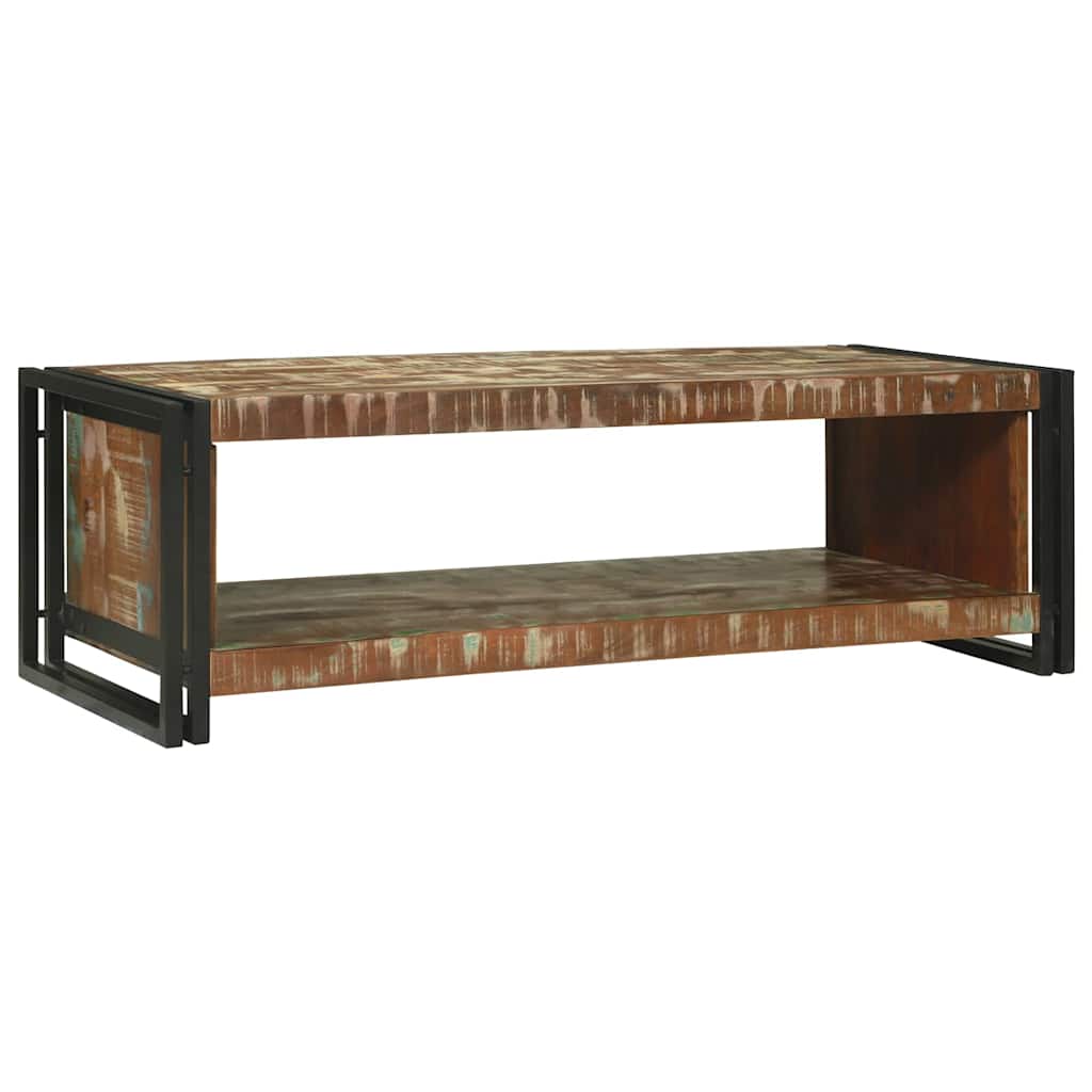 Kaffebord Brun 120 x 50 x 38 cm gjenvunnet heltre