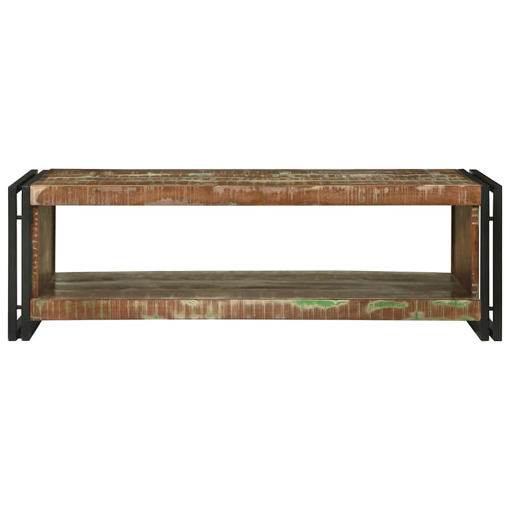 Kaffebord Brun 120 x 50 x 38 cm gjenvunnet heltre