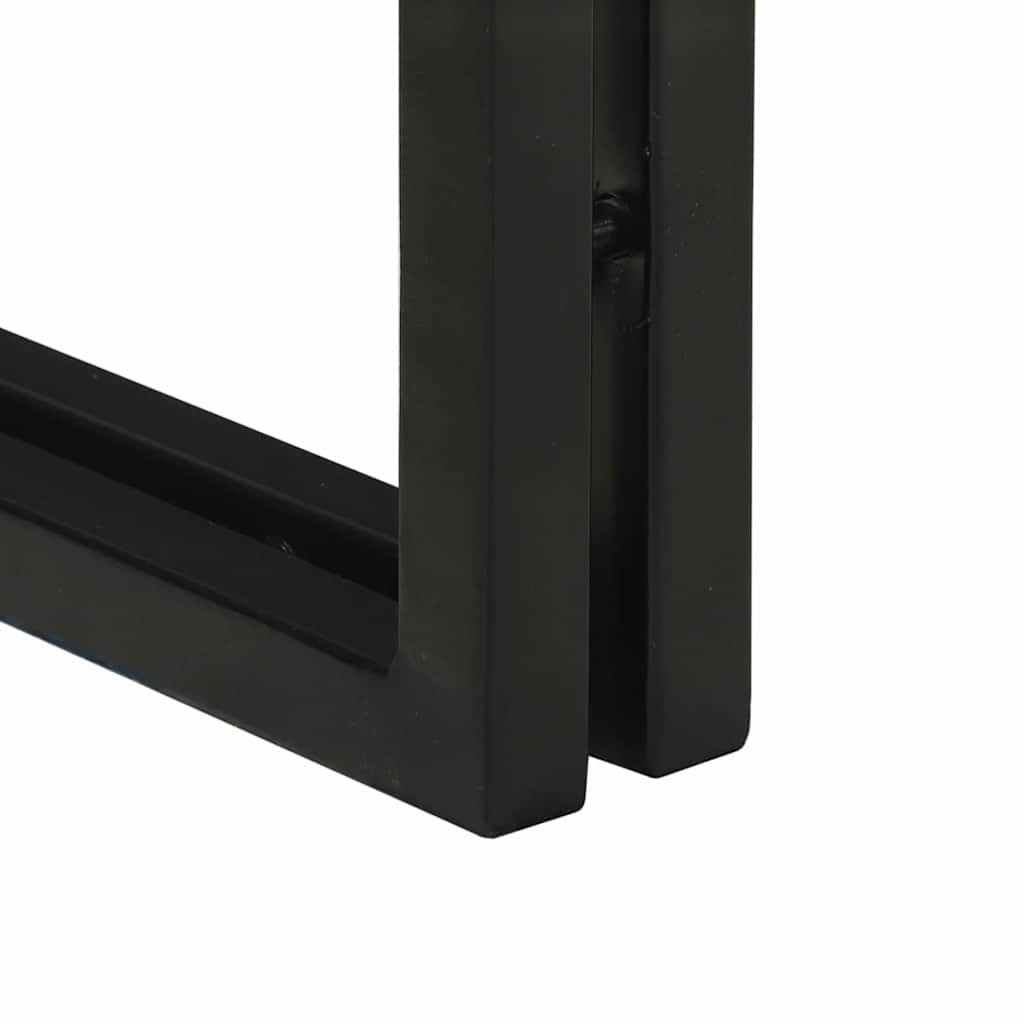 Kaffebord 2 pcs Brun 48 x 40 x 40 cm heltre akasie