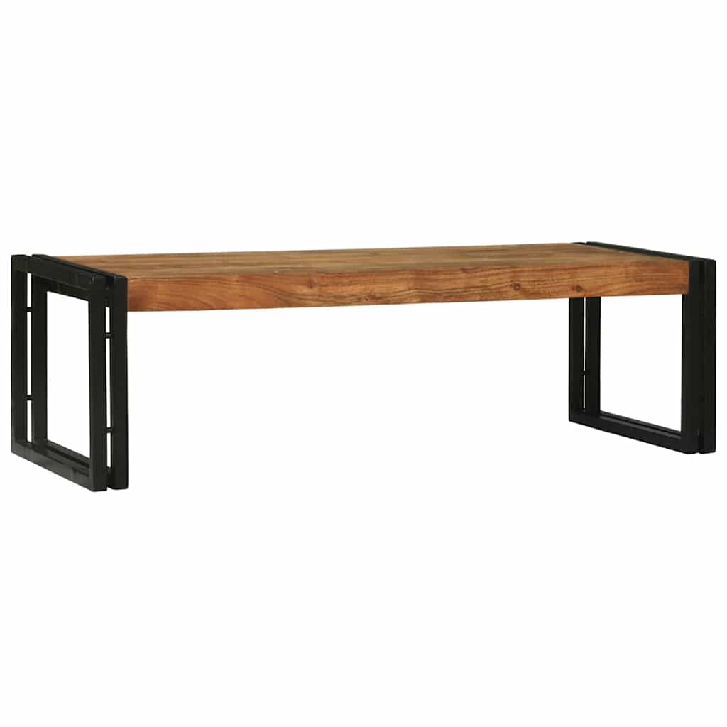 Kaffebord 2 pcs Brun 48 x 40 x 40 cm heltre akasie