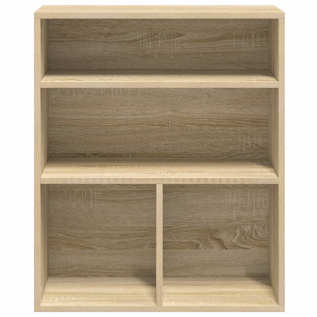 Bokhylle sonoma eik 60x30x71,5 cm konstruert tre