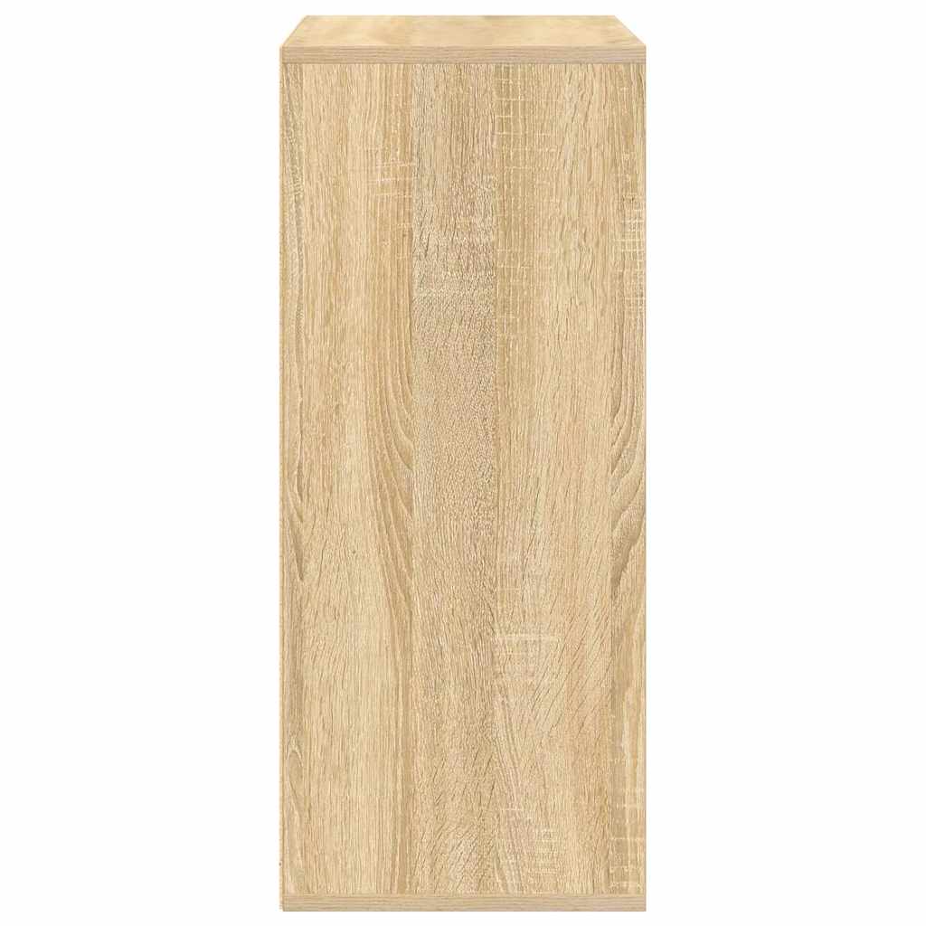 Bokhylle sonoma eik 60x30x71,5 cm konstruert tre