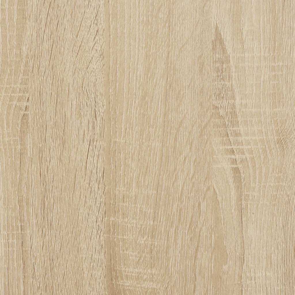 Bokhylle sonoma eik 31x24x102 cm konstruert tre