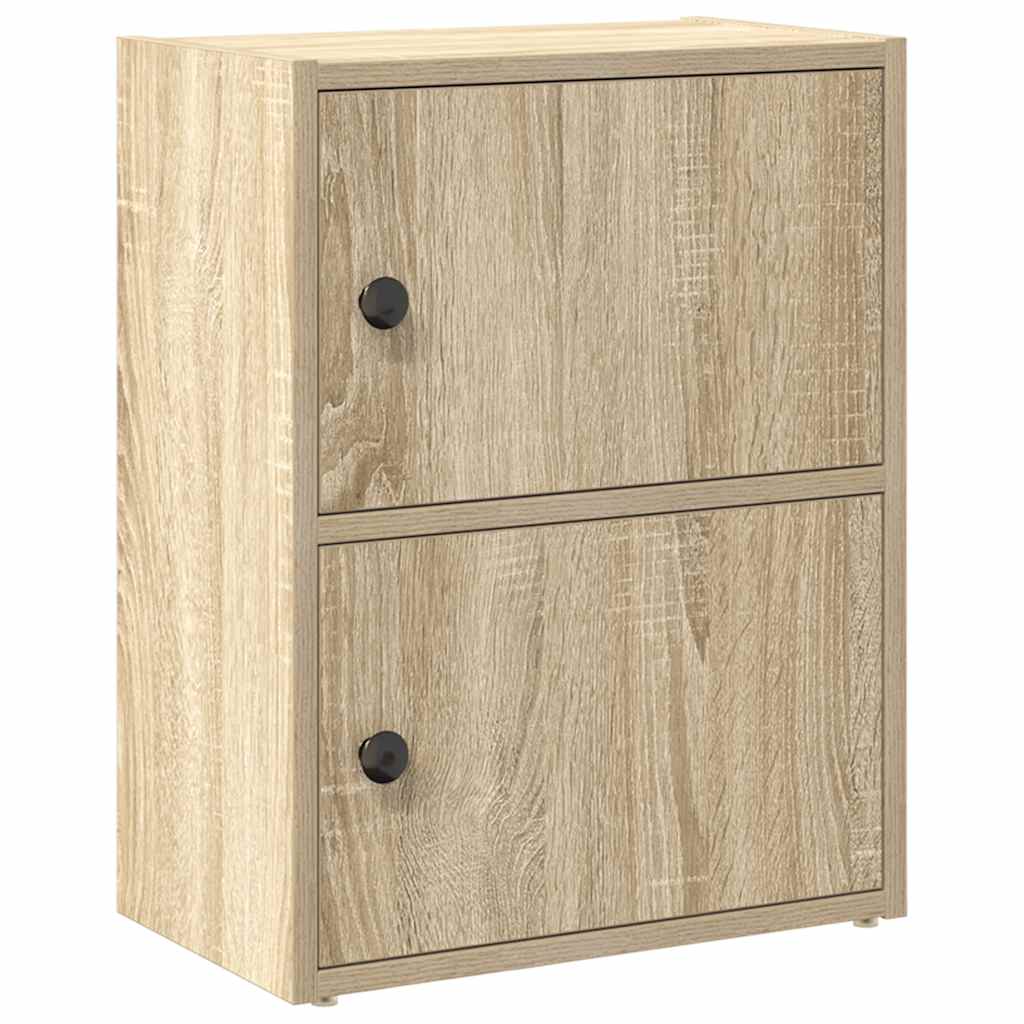 Bokhylle sonoma eik 40x24x52 cm konstruert tre