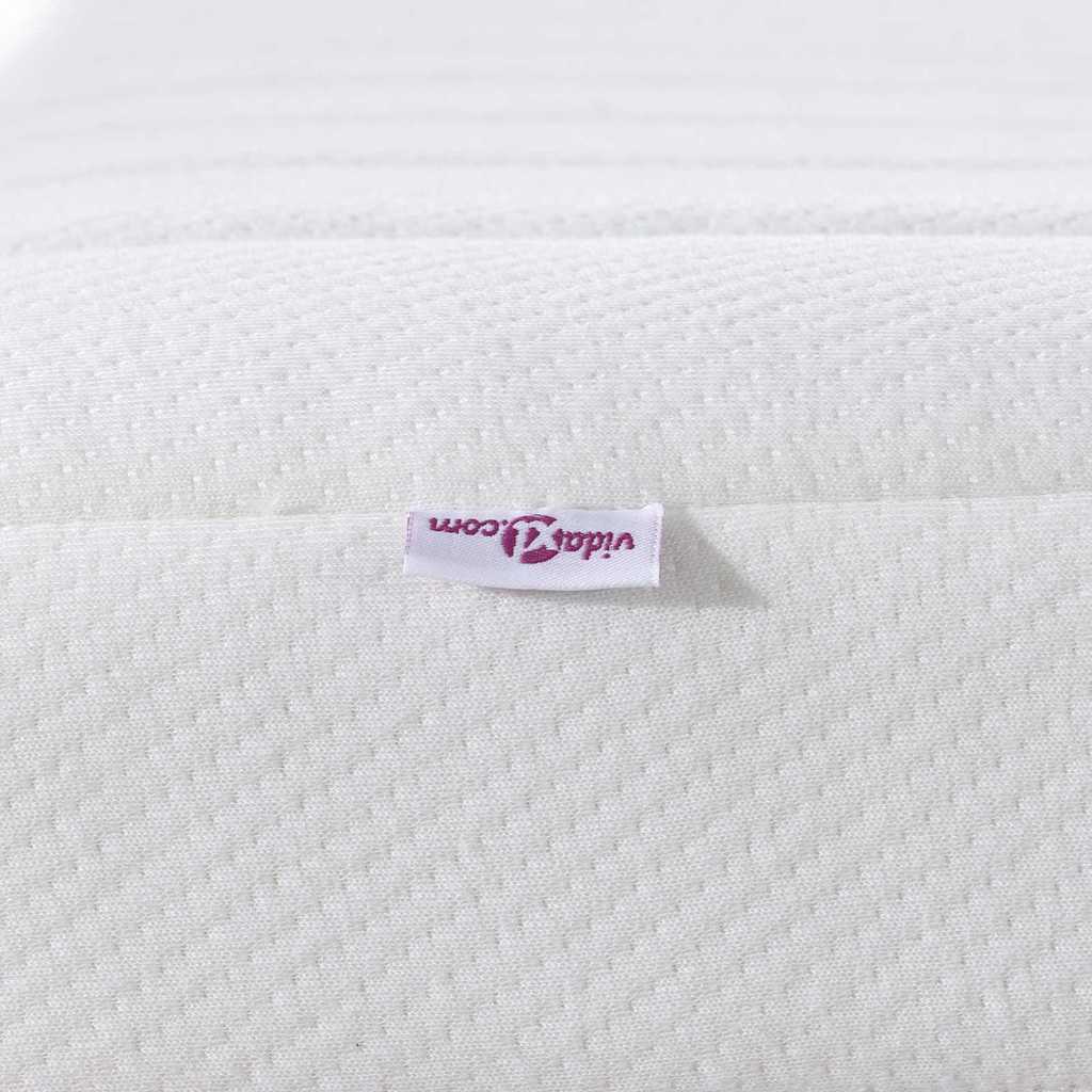 Madrass Hvit 70 x 200 cm Polyester