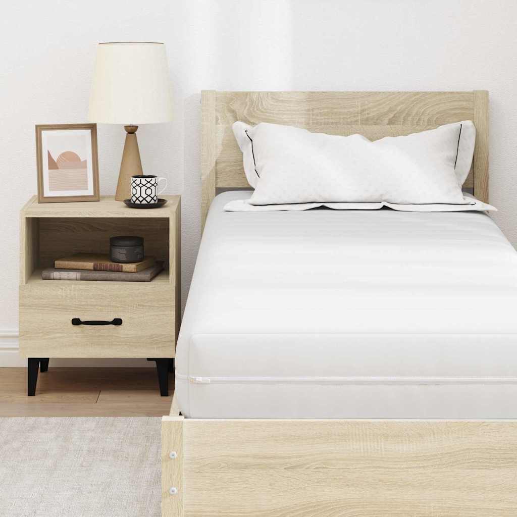 Madrass Hvit 70 x 200 cm Polyester