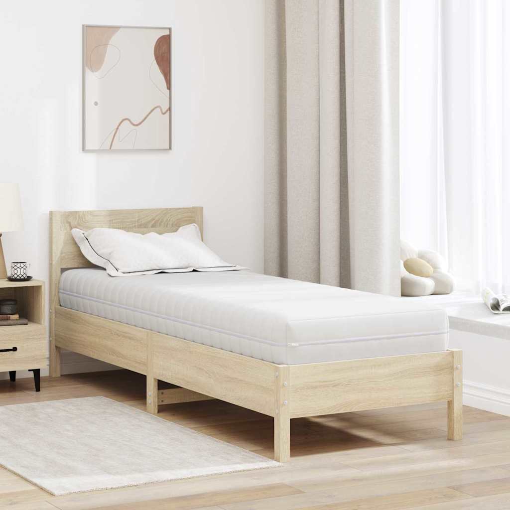 Madrass Hvit 70 x 200 cm Polyester